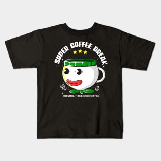 Super coffee Break Kids T-Shirt